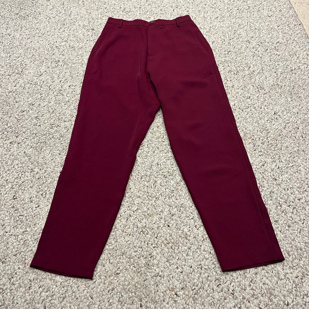 NEW Ruti Feeling Cool Trouser Pants 00 French Plum Drop Crotch Preppy Classic
